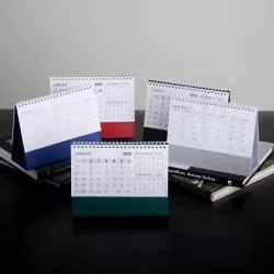 Calendário de Mesa Papel Grande Personalizado Para dar de brinde