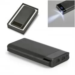 Carregador Portátil Power Bank USB 16000 mAh Personalizado Para dar de brinde