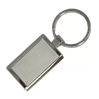 Chaveiro Metal Retangular Personalizado Para dar de brinde