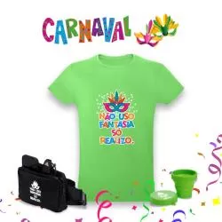 Kit Carnaval 3 Peças Personalizado Para dar de brinde