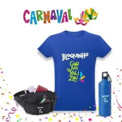 Kit Carnaval 3 peças Personalizado Para dar de brinde